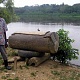 Этот барабан собирает жителей деревни при опасности